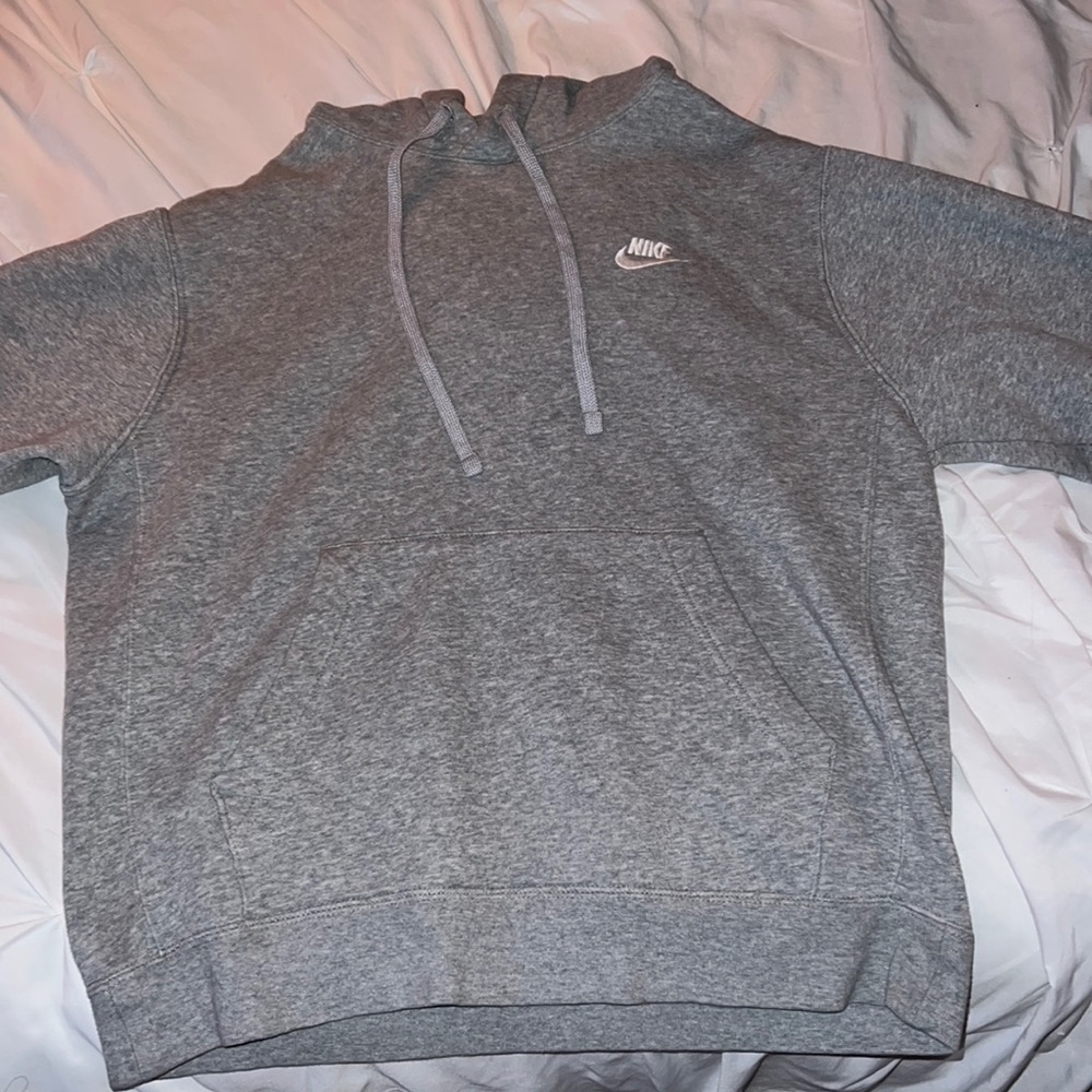 Grey nike hoodie